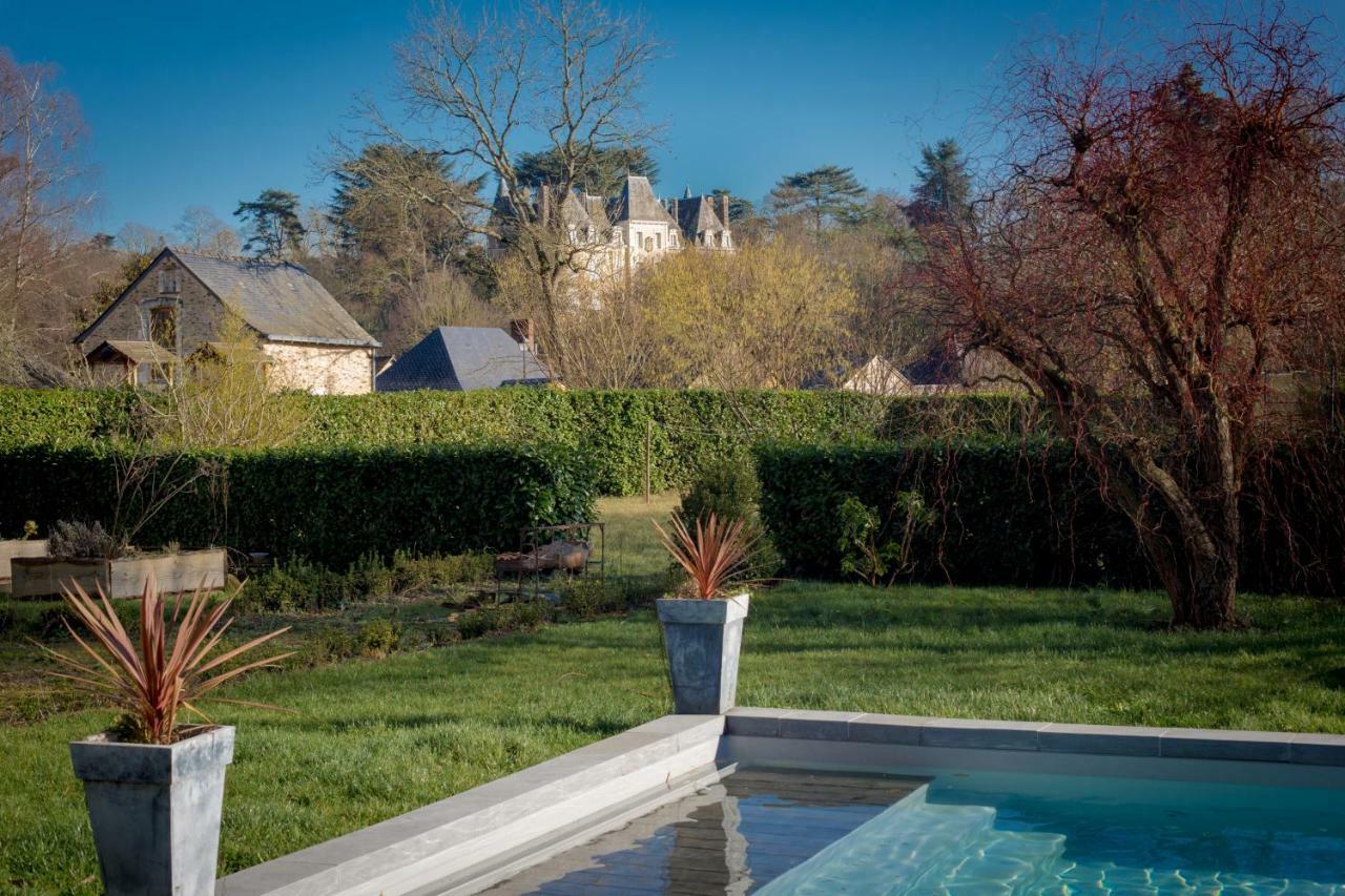 Le Presbytere Du Vigneau Menil ภายนอก รูปภาพ